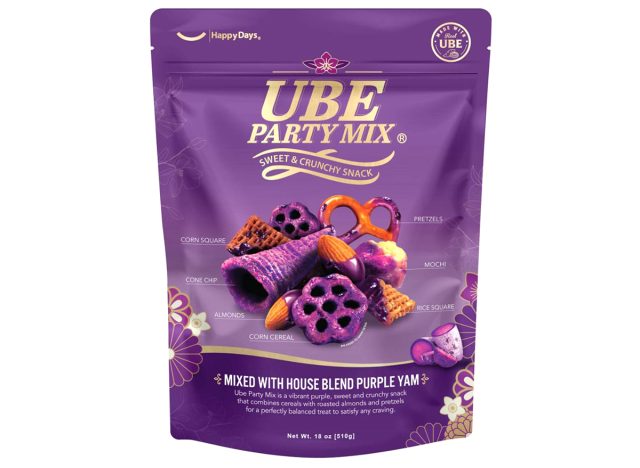 Happy Days Ube Party Mix Sweet and Crunchy Snack