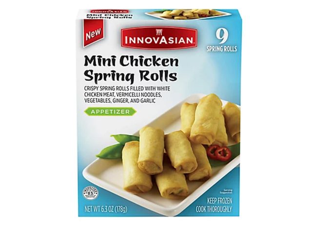 InnovAsian Mini Chicken Spring Rolls