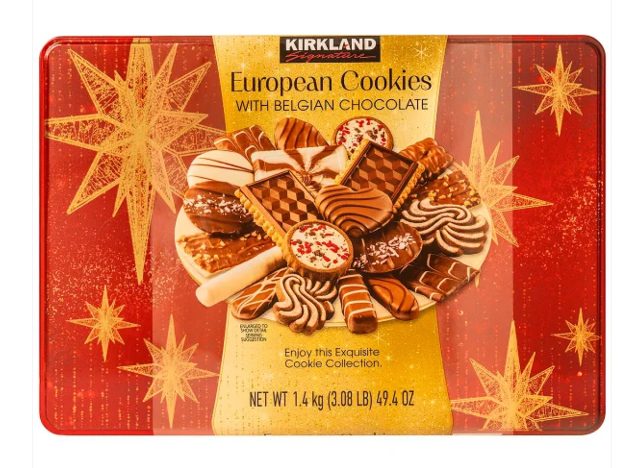 Kirkland Signature European Cookies With Belgian Chocolate