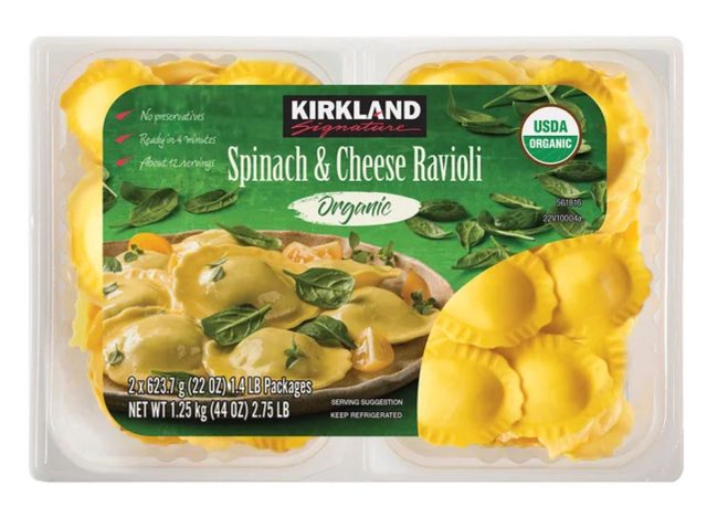 Kirkland Signature Spinach & Cheese Ravioli
