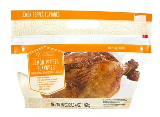 Lemon Pepper Rotisserie Whole Chicken