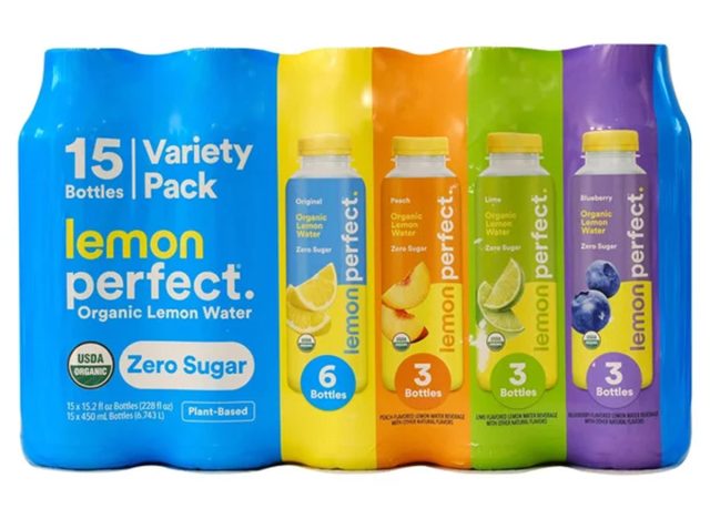 Lemon Perfect Water Organic Zero Sugar Variety Pack
