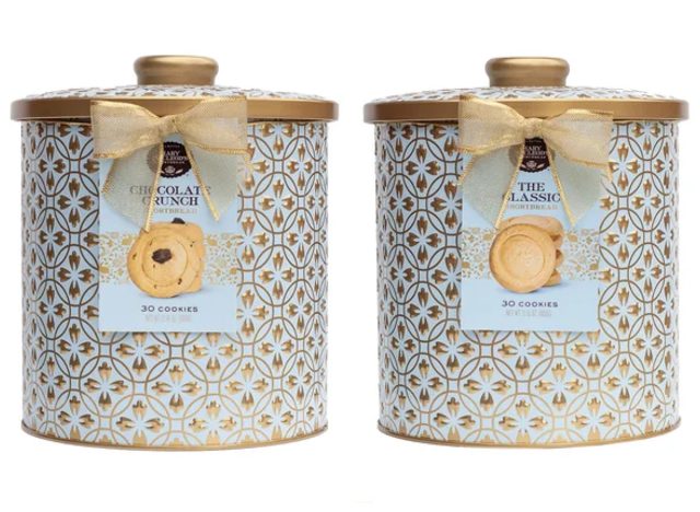 Mary Macleod's All Butter Shortbread Cookies in Embossed Cookie Jar Tins