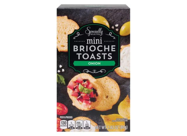 Mini Brioche Toast Cracker Onion