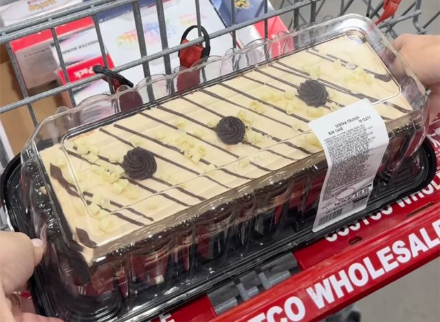 Mocha Crunch Bar Cake at Costco 