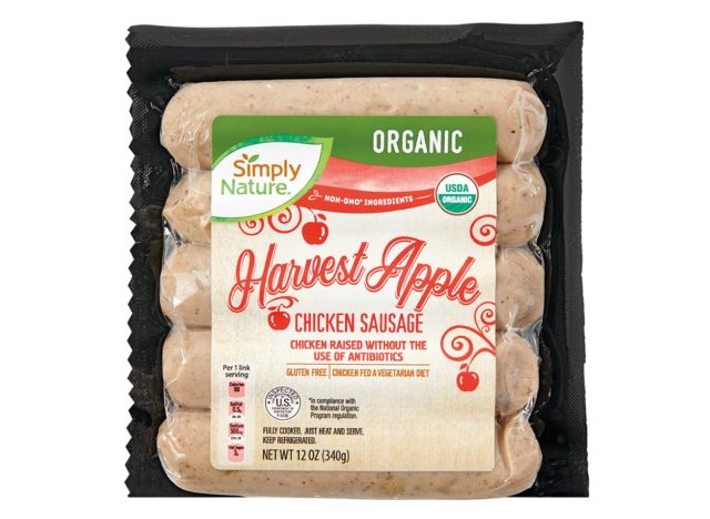 Organic Harvest Apple Chicken Sausage