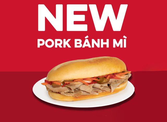 Raybern's Pork Bánh Mì Sandwich