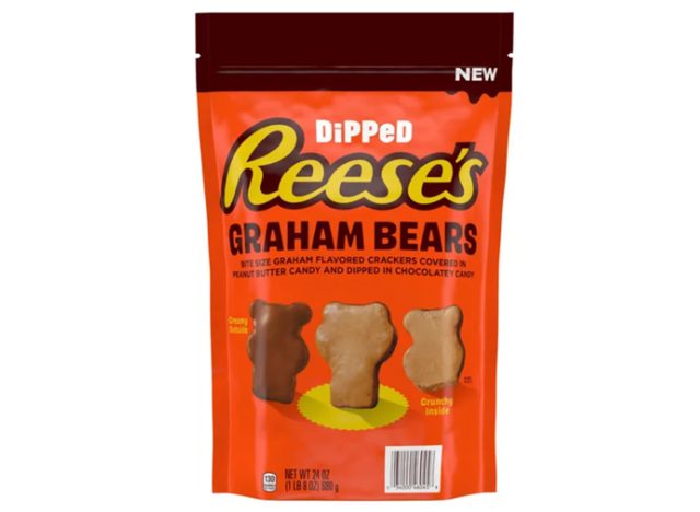 Reese's Dipped Graham Bears, Chocolate and Peanut Butter