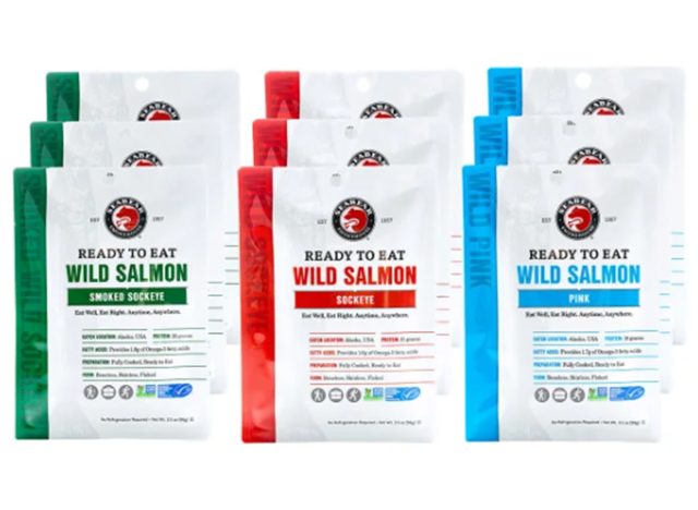 SeaBear Ready to Eat Wild Salmon Variety Pack