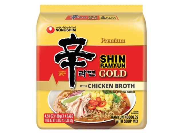 Shin Ramyun Gold Spicy Chicken Ramen