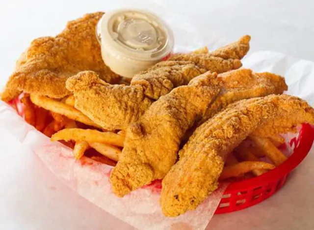 The Boiling Crab Fried Catfish Basket