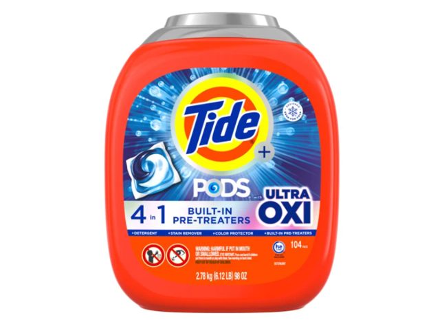 Tide Pods with Ultra Oxi Laundry Detergent Pods