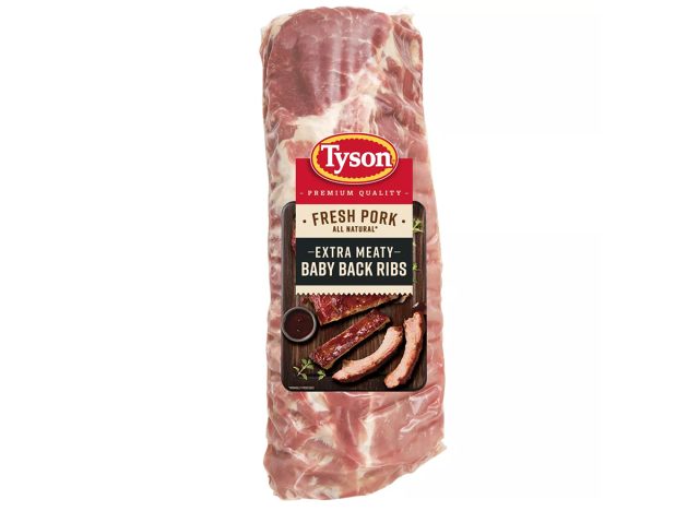 Tyson Baby Back Pork Ribs