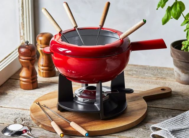 ZWILLINGS 10-piece Cast Iron Fondue Set