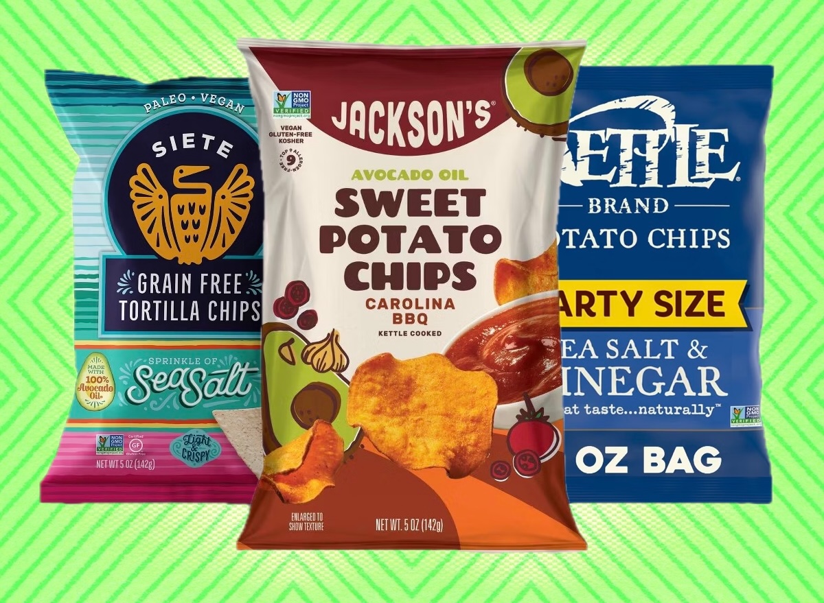 Chips, snack, healthy eating