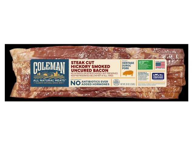 Thick-Cut Coleman Natural Uncured Bacon