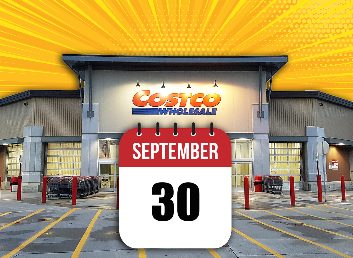 Costco End of September