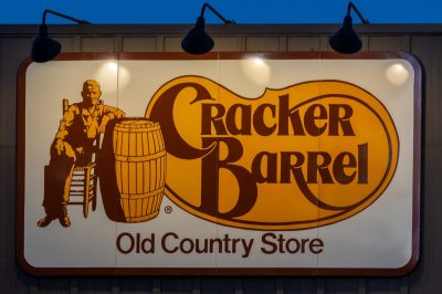 Horn Lake, MS USA August 21st, 2025 The original Cracker Barrel logo where country comfort meets timeless tradition.