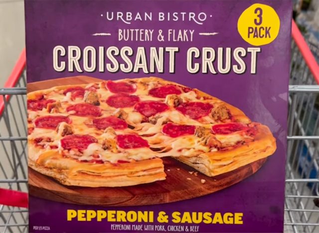 Croissant Crust Pizza at Costco