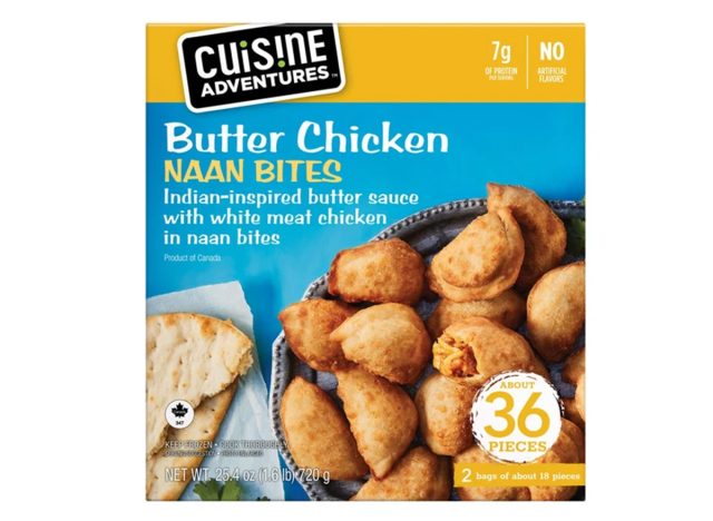Cuisine Adventures Butter Chicken Naan Bites 