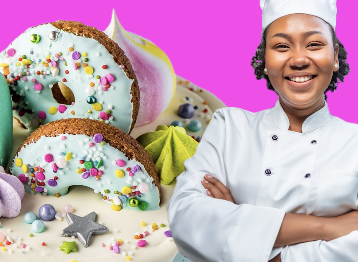 Pastry chef, cake