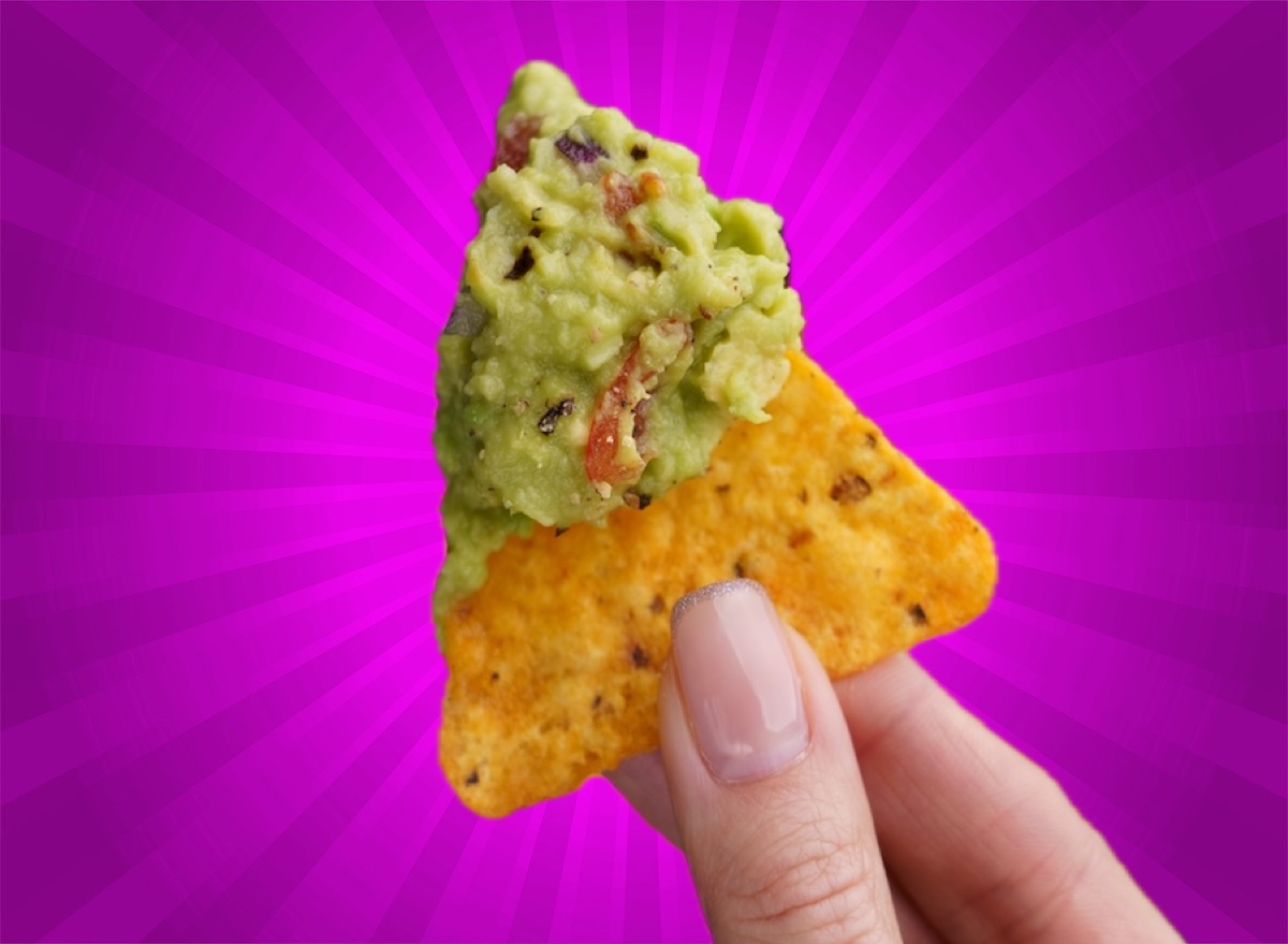 Radial, purple, guacamole