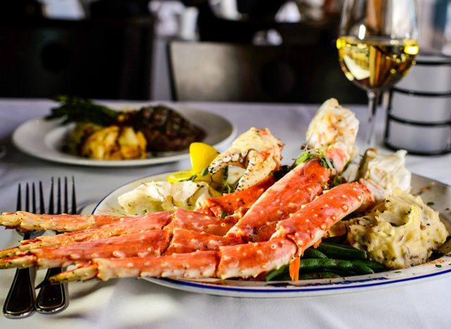 Rusty Scupper Crab Legs