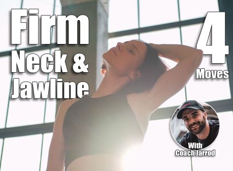 4 Moves to Firm Your Neck & Jawline After 50