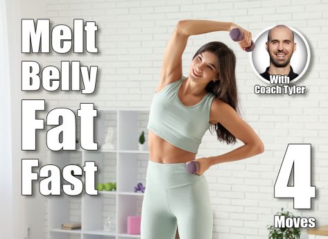4 Standing Moves to Melt Belly Fat Fast