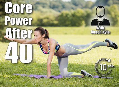 Pilates woman. Woman doing yoga exercises on mat in park. Woman exercising fitness outside. Bird-dog or kneeling opposite arm and leg extension (chakravakasana). Full length. 5 Bodyweight Moves That Build Core Power Better Than Gym Equipment After 40. Cover