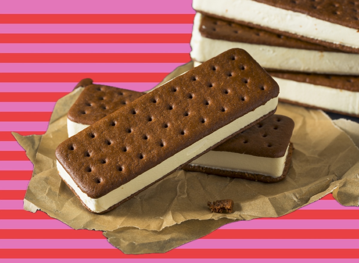 Stripes, ice cream sandwiches