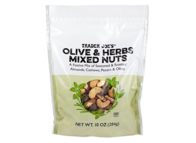 Trader Joe's Olive & Herbs Mixed Nuts