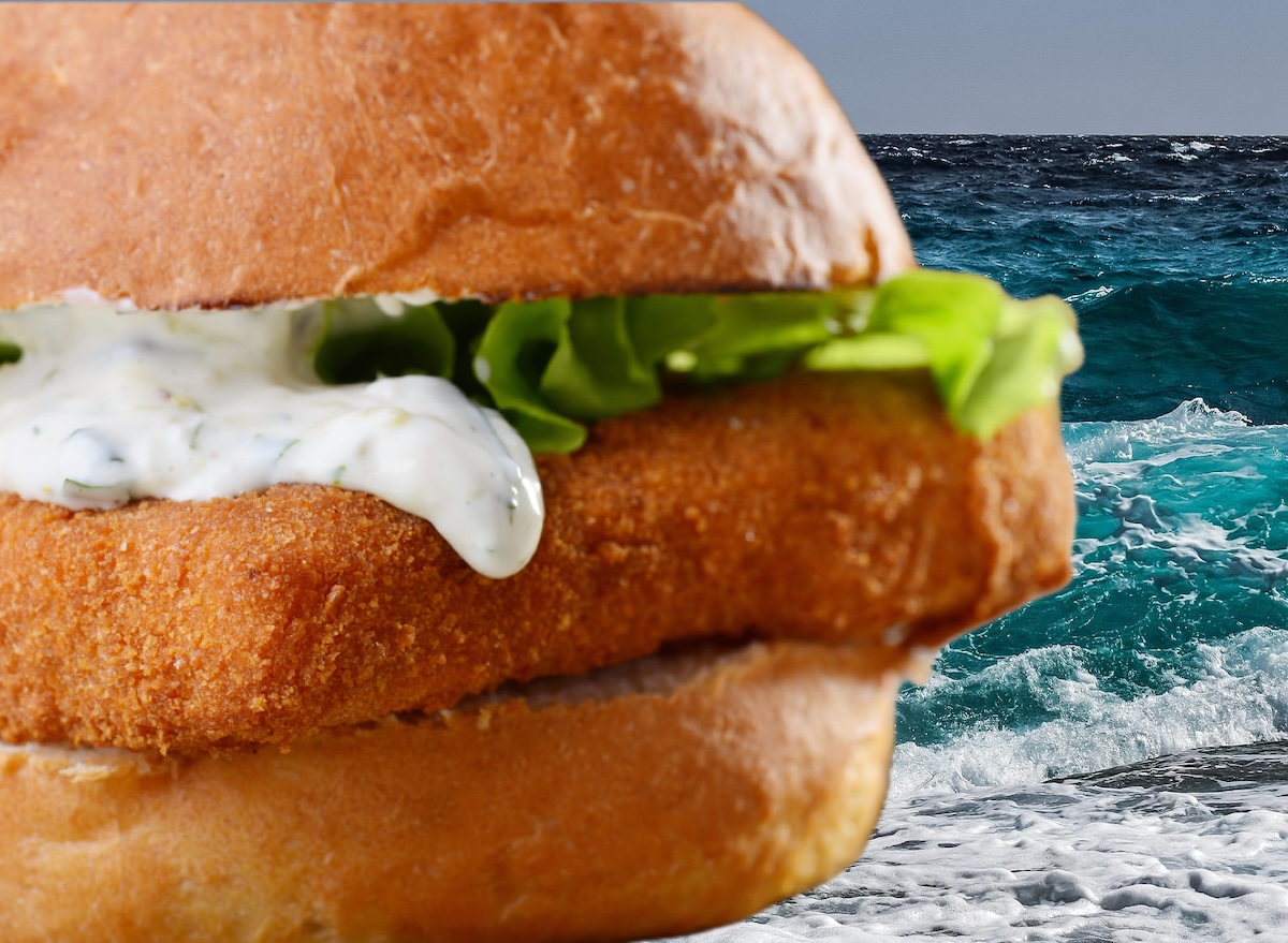 Waves, fish sandwich