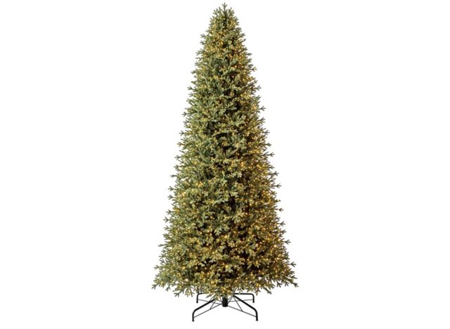 12' Pre-lit Radiant Micro LED with Twinkle Artificial Christmas Tree
