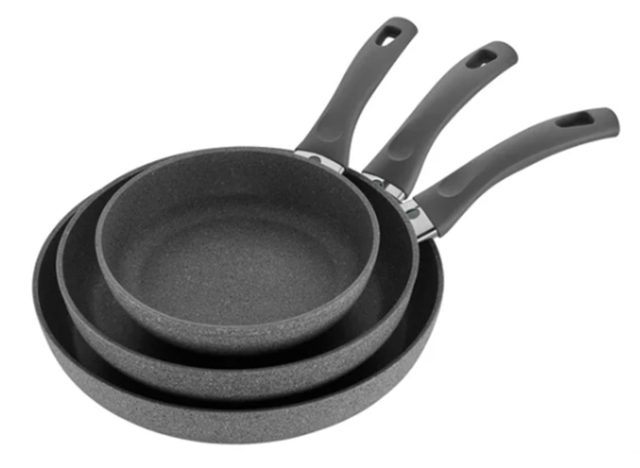 Ballarini Modena by Henckels Forged Aluminum 3-piece Fry Pan Set