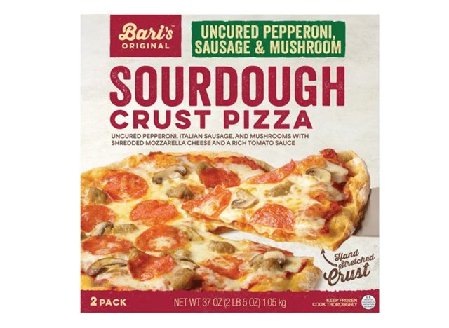 Bari's Sourdough Pepperoni Sausage & Mushroom Pizza