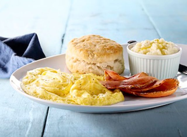 Biscuitville's Ultimate Breakfast Platter with Country Ham