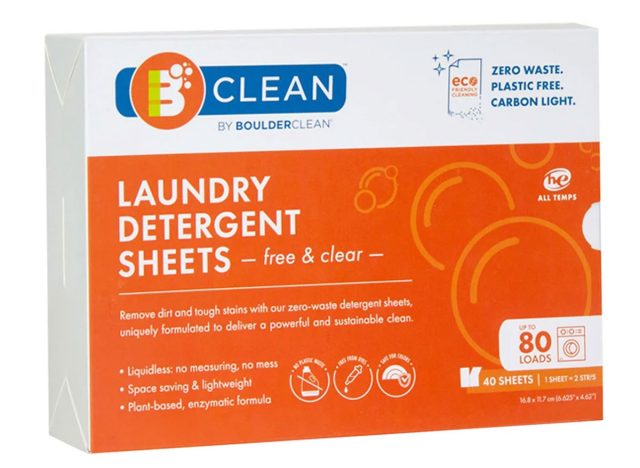 Boulder Clean Laundry Detergent Sheets