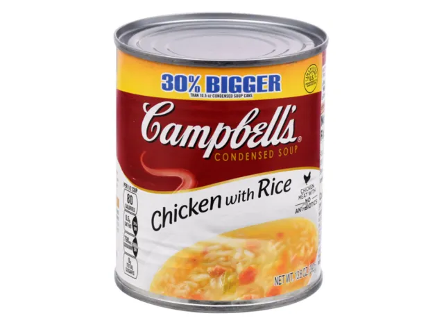 Campbell's Condensed Chicken with Rice Soup