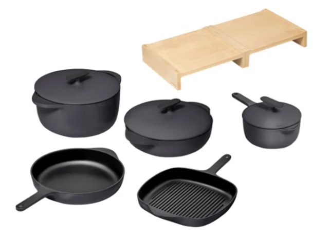 Caraway 10-piece Cast Iron Cookware Set