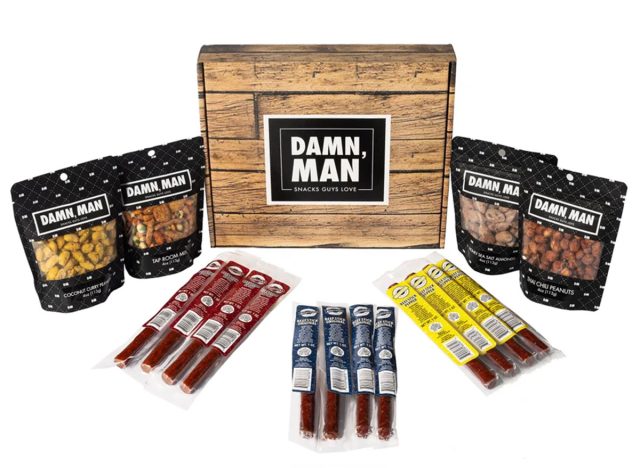 Damn Man Meat and Nut Snack Gift Box