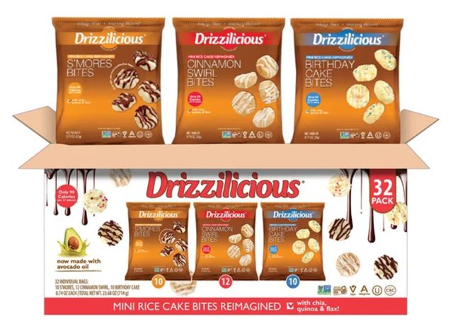 Drizzilicious Mini Rice Cake Bites Variety Pack