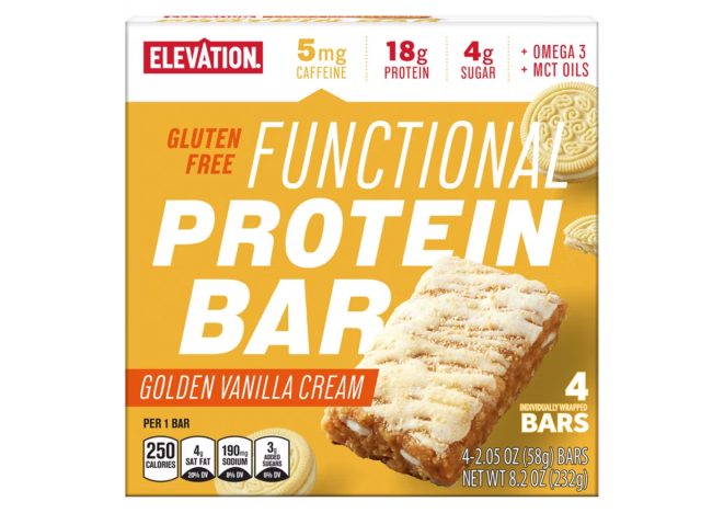 Elevation Gluten Free Golden Vanilla Cream Protein Bar