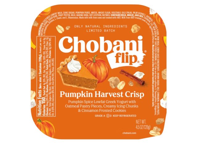 Flip Pumpkin Harvest Crisp