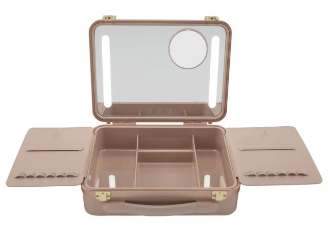 Glo Tech Beauty Case with LED Mirror