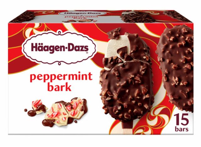 Haagen Dazs Peppermint Bark Ice Cream Bars