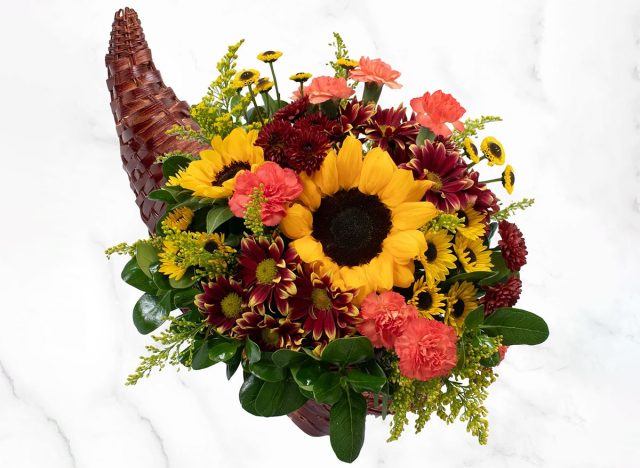 Harvest Garden Fresh Cut Floral Cornucopia, 20-stem