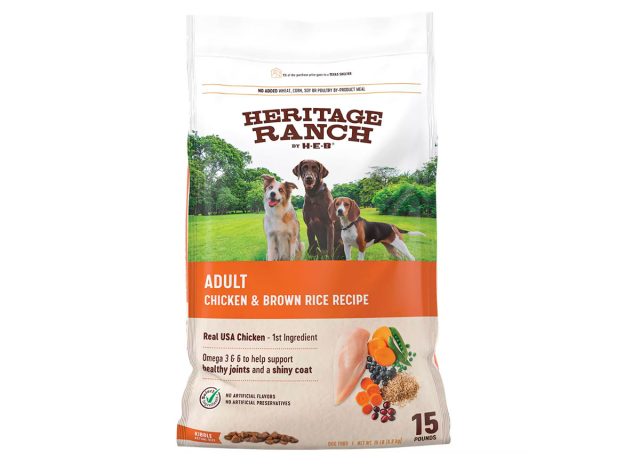 Heritage Ranch by H‑E‑B Adult Dry Dog Food - Chicken & Brown Rice