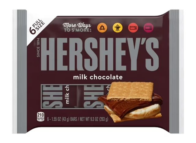 Hershey's Milk Chocolate Candy Bars