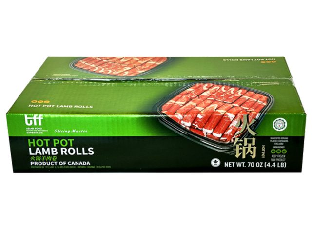 Hot Pot Halal Lamb Rolls